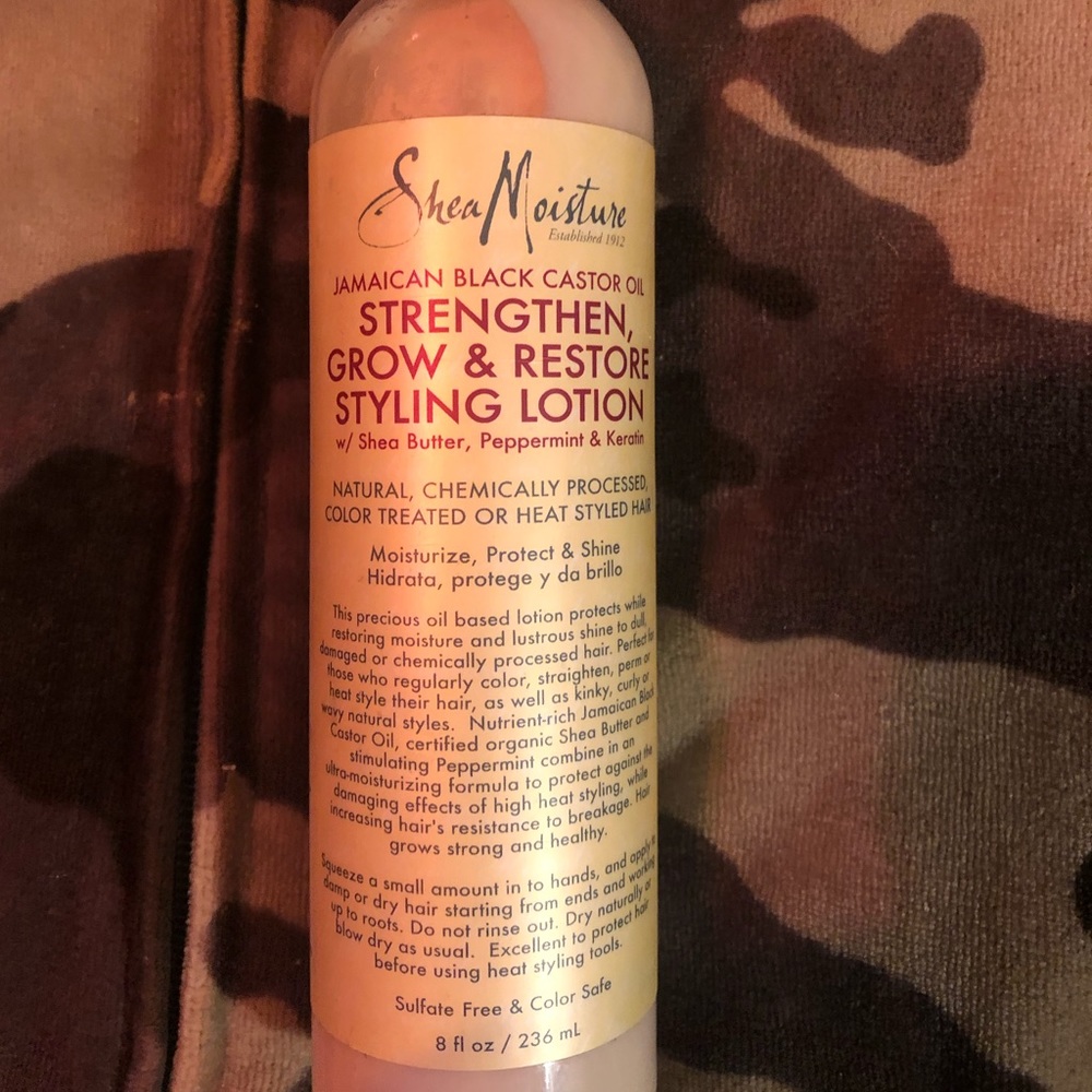 Shea moisture styling lotion